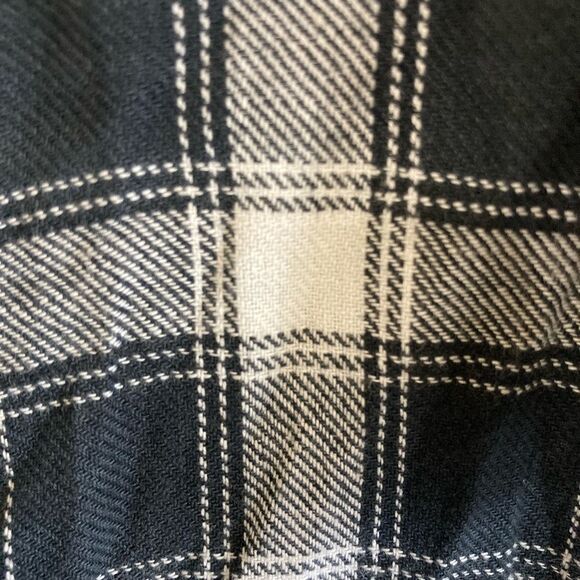 NWT RAW EDGE XL Plaid Elbow Patches Hiking Gorpcore Button Down Shirt - Picture 8 of 10